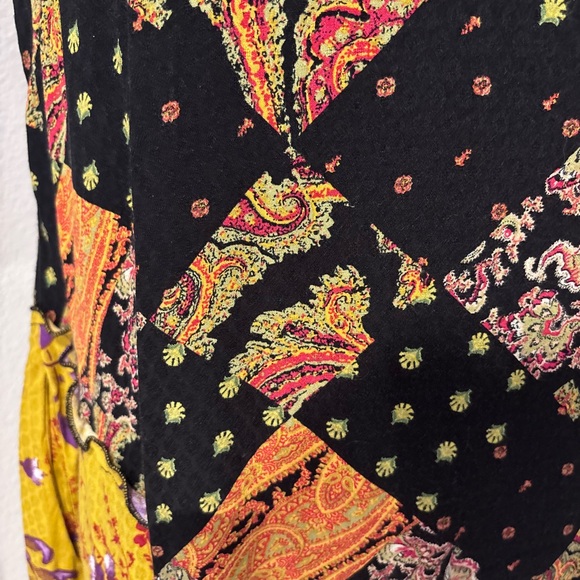 Free People Desert Flower Patched Maxi Dress Size XS- A great find! - Picture 6 of 14